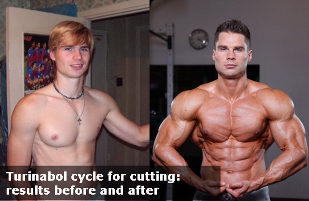 Turinabol cycle for cutting: results before and after